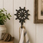 Koppers Home Cast Iron Ship Wheel Hook