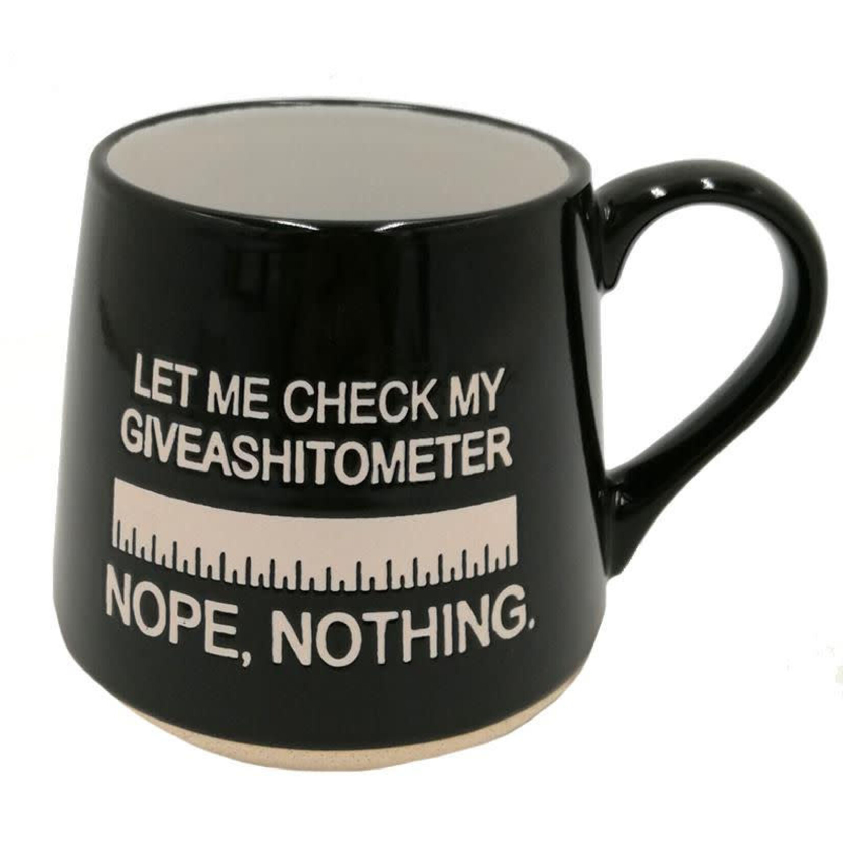 Koppers Home Giveashitometer - Wide Bottom Mug 16 oz