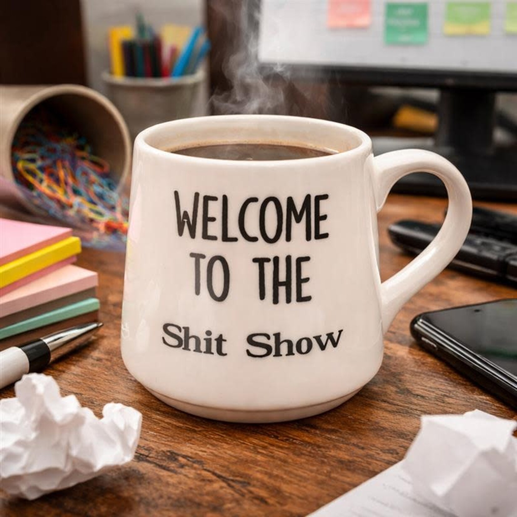 Koppers Home Welcome to the Shit Show - Humour Mug 12 oz