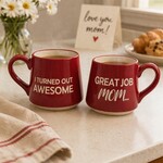 Koppers Home Great Job Mom - Wide Bottom Boxed Mug 16 oz
