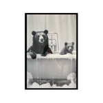 Koppers Home Bears in a Tub Framed Art