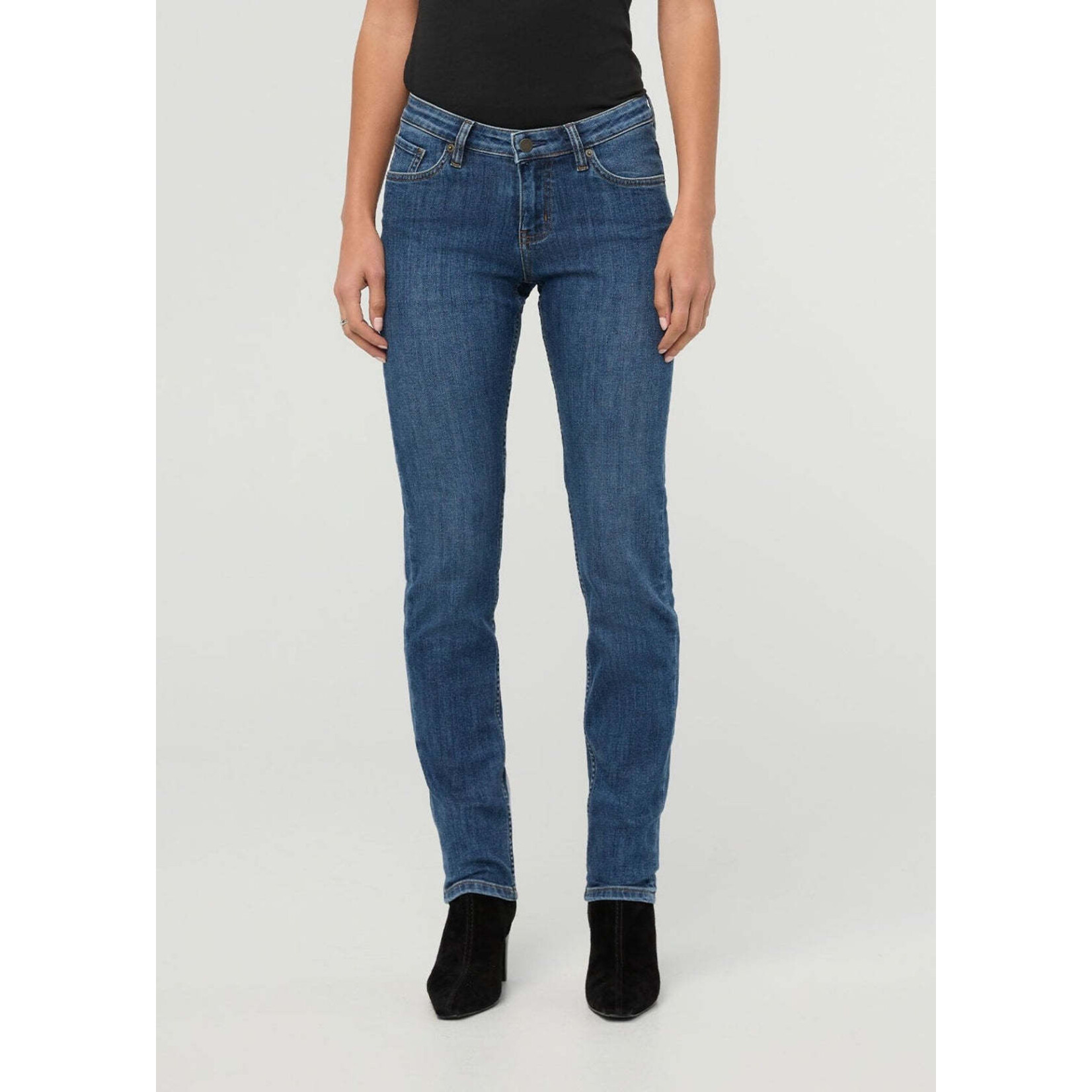 DUER Performance Denim Girlfriend Quill Jeans
