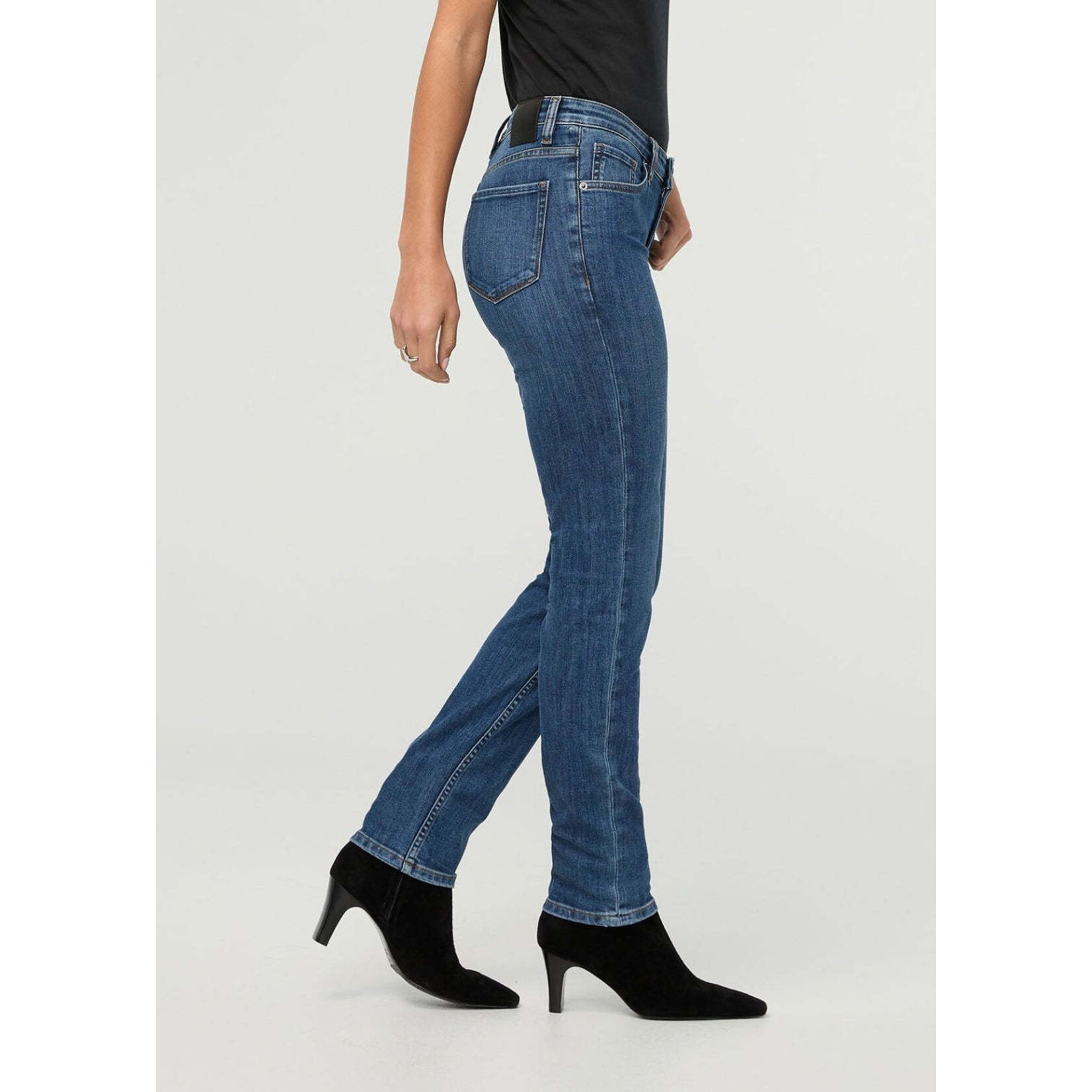 DUER Performance Denim Girlfriend Quill Jeans