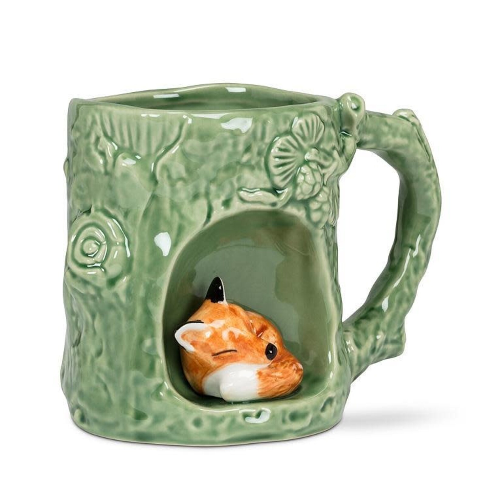 Tree Look Mug with Fox 12 oz