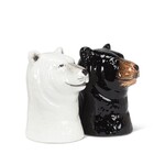 Black Bear & Polar Bear Salt & Pepper Shaker Set