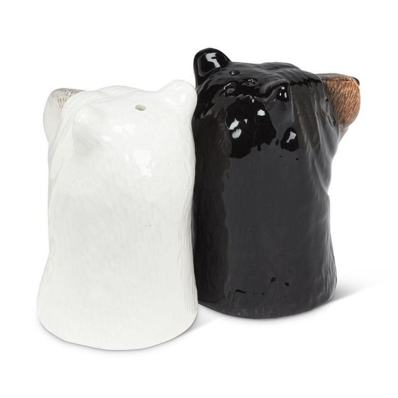 Black Bear & Polar Bear Salt & Pepper Shaker Set