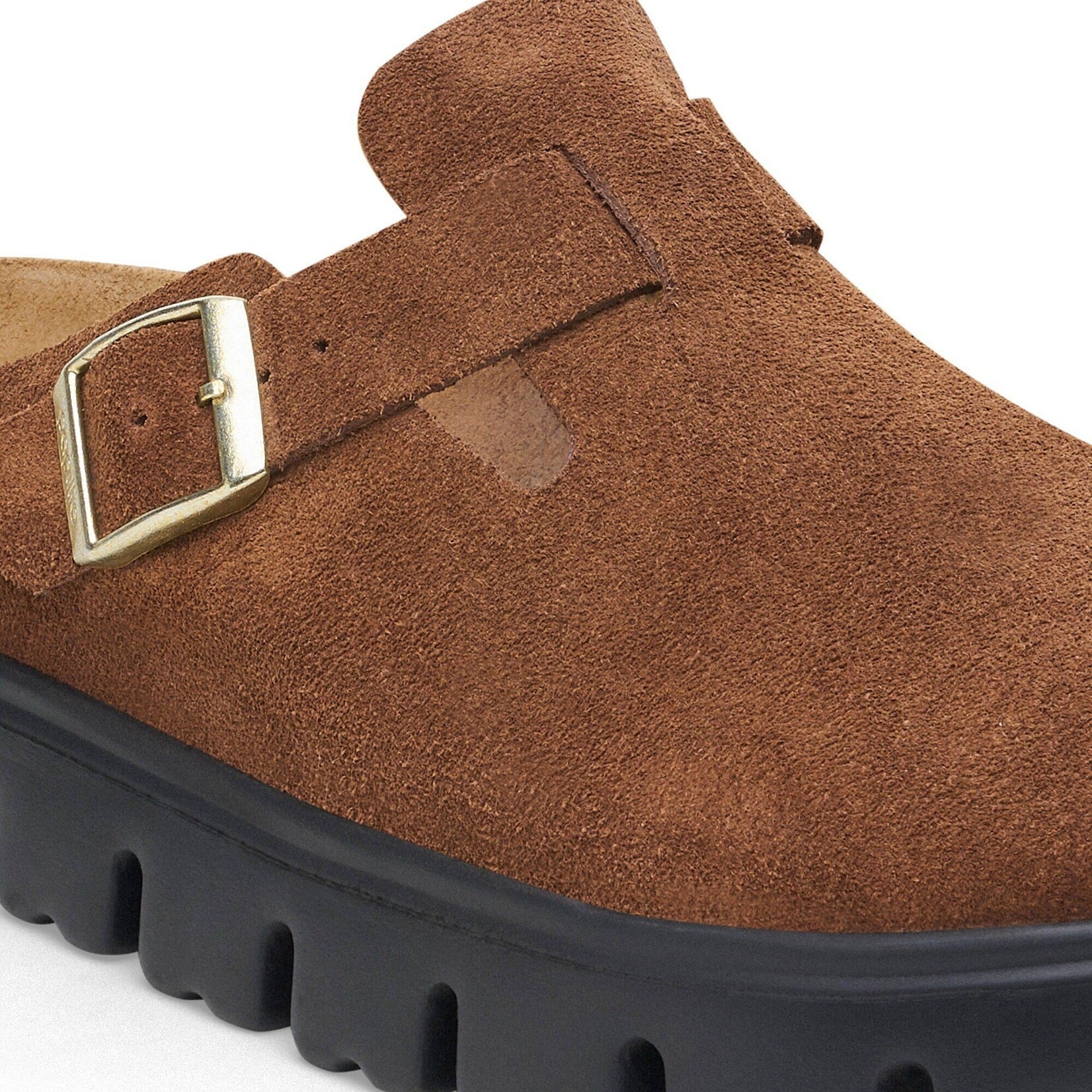 Birkenstock 1028402 - Boston Chunky Suede Leather Clog