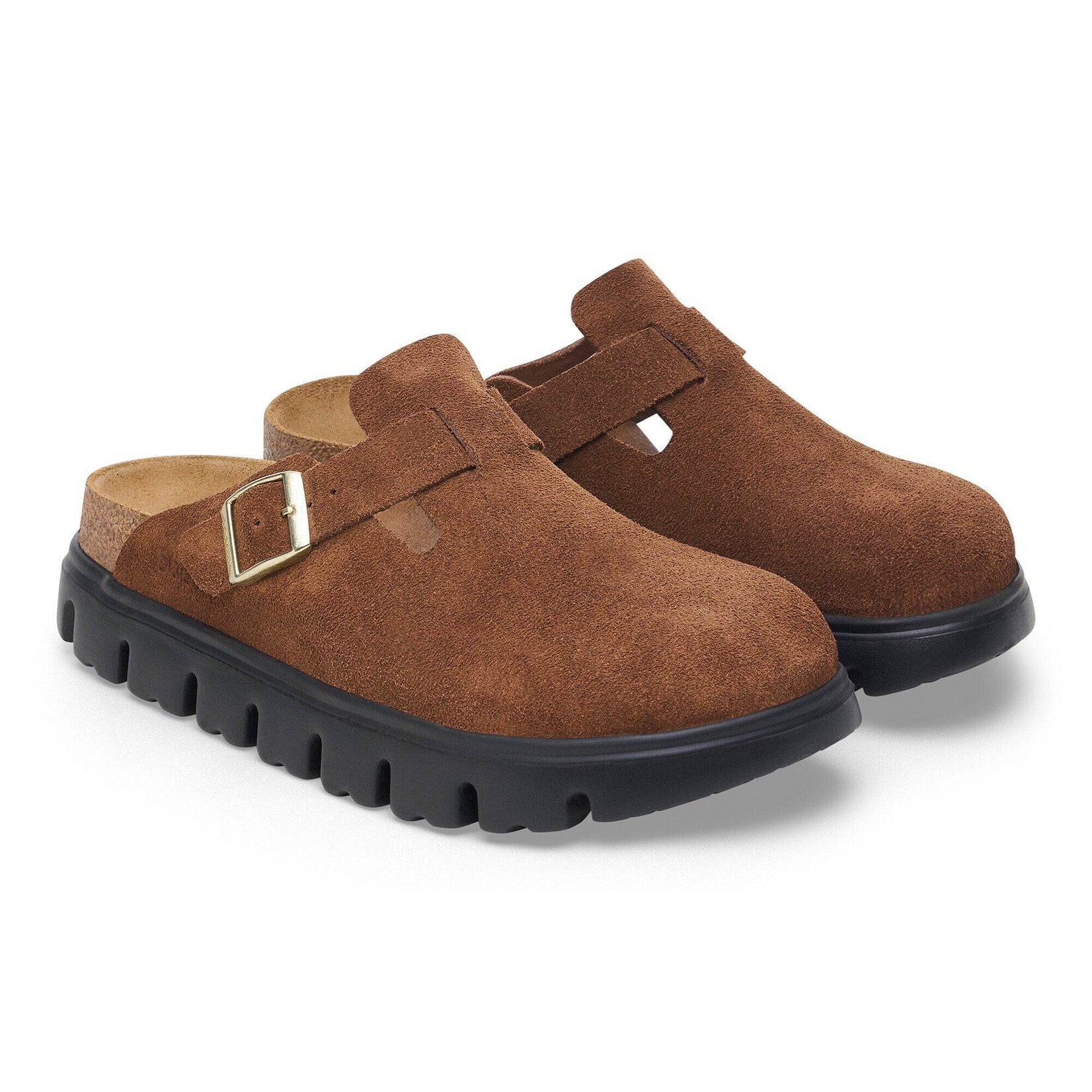 Birkenstock 1028402 - Boston Chunky Suede Leather Clog