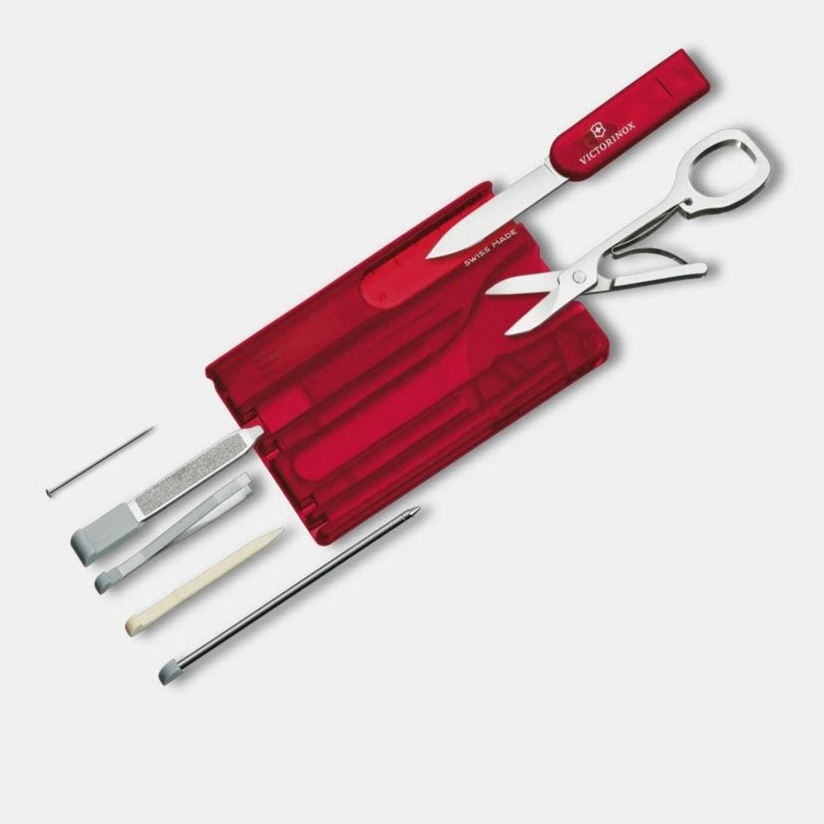 Victorinox Swiss Card Classic 10 Function Tool - Red