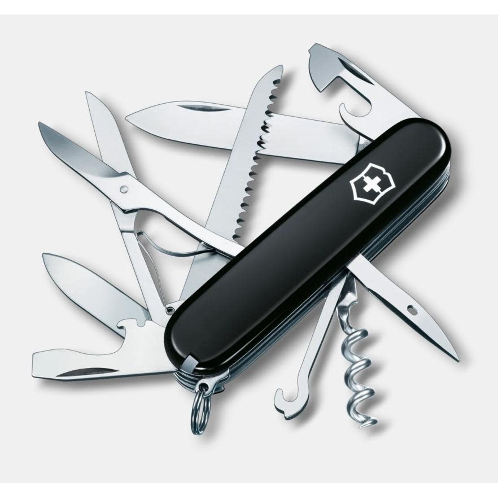 Victorinox Huntsman 15 Function Swiss Army Knife - Black