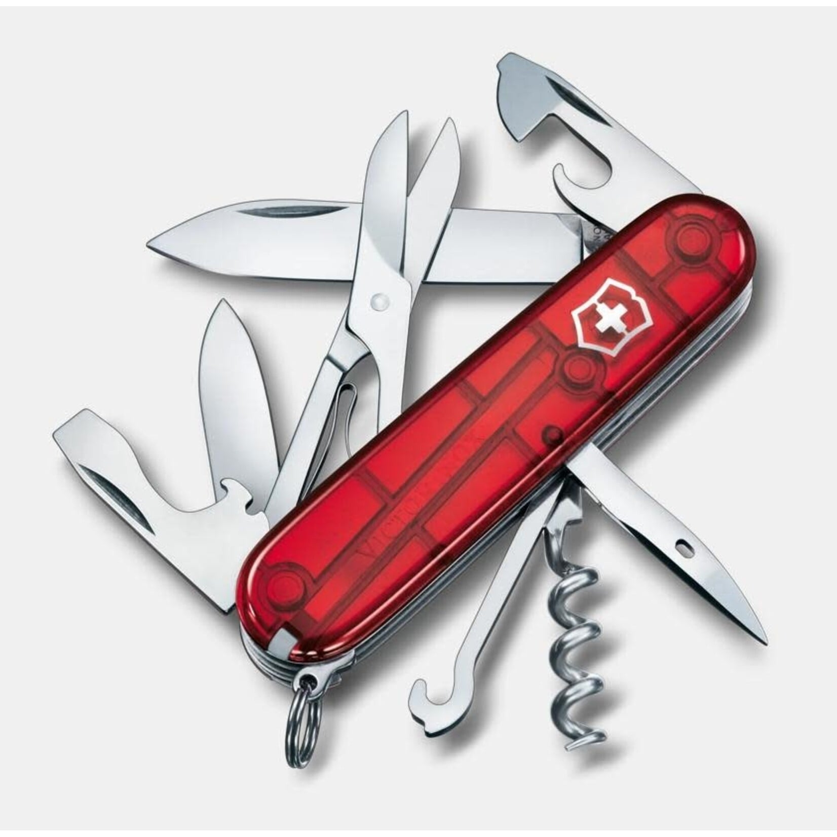 Victorinox Climber 14 Function Swiss Army Knife - Ruby