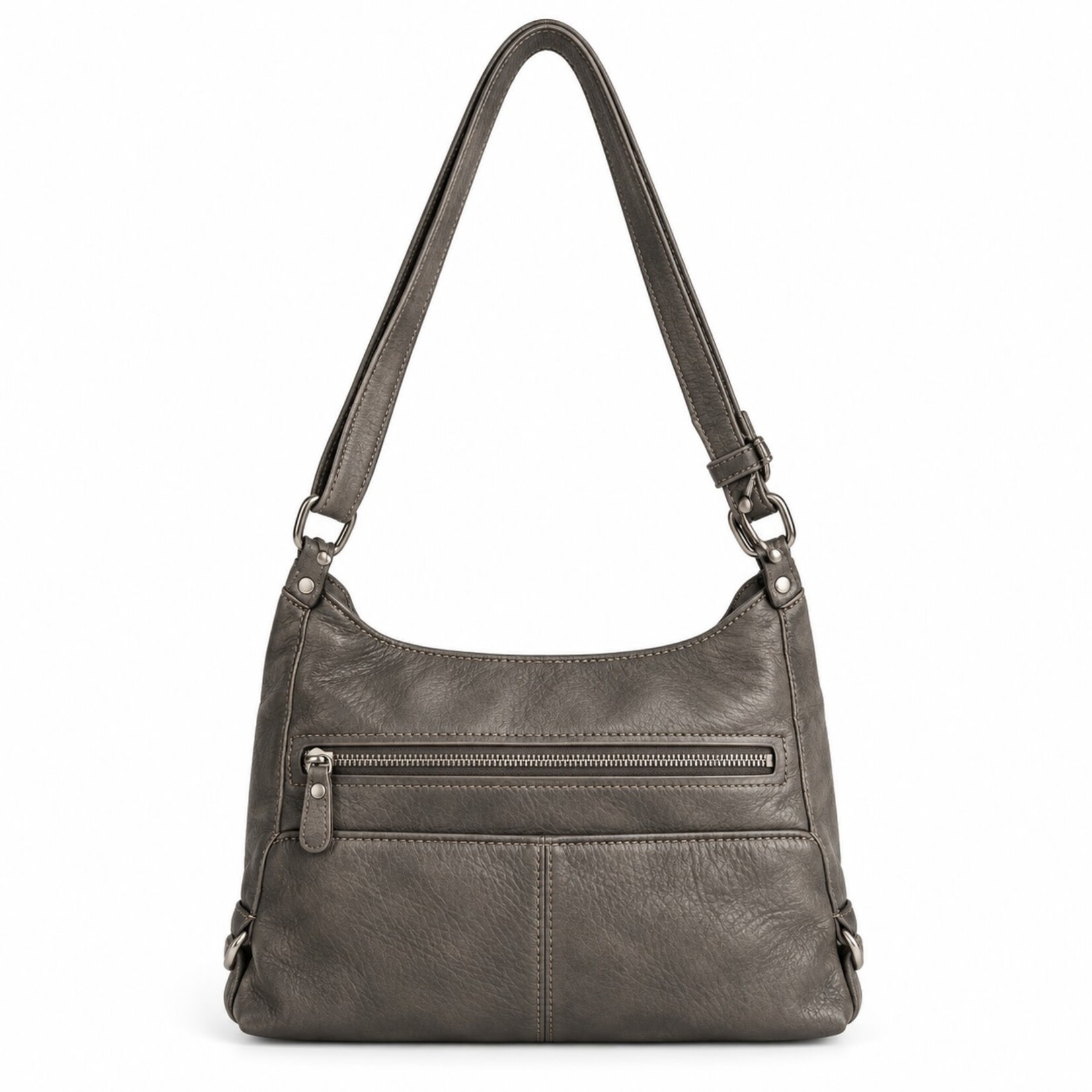 Alphada WH2508 - Crossbody Bag with Adjustable Strap - Grey