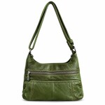 Alphada Crossbody Bag with Adjustable Strap - Olive