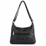 Alphada Crossbody Bag with Adjustable Strap - Black