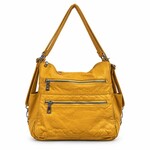 Alphada 3-in-1 Backpack/Purse/Crossbody Combo - Yellow