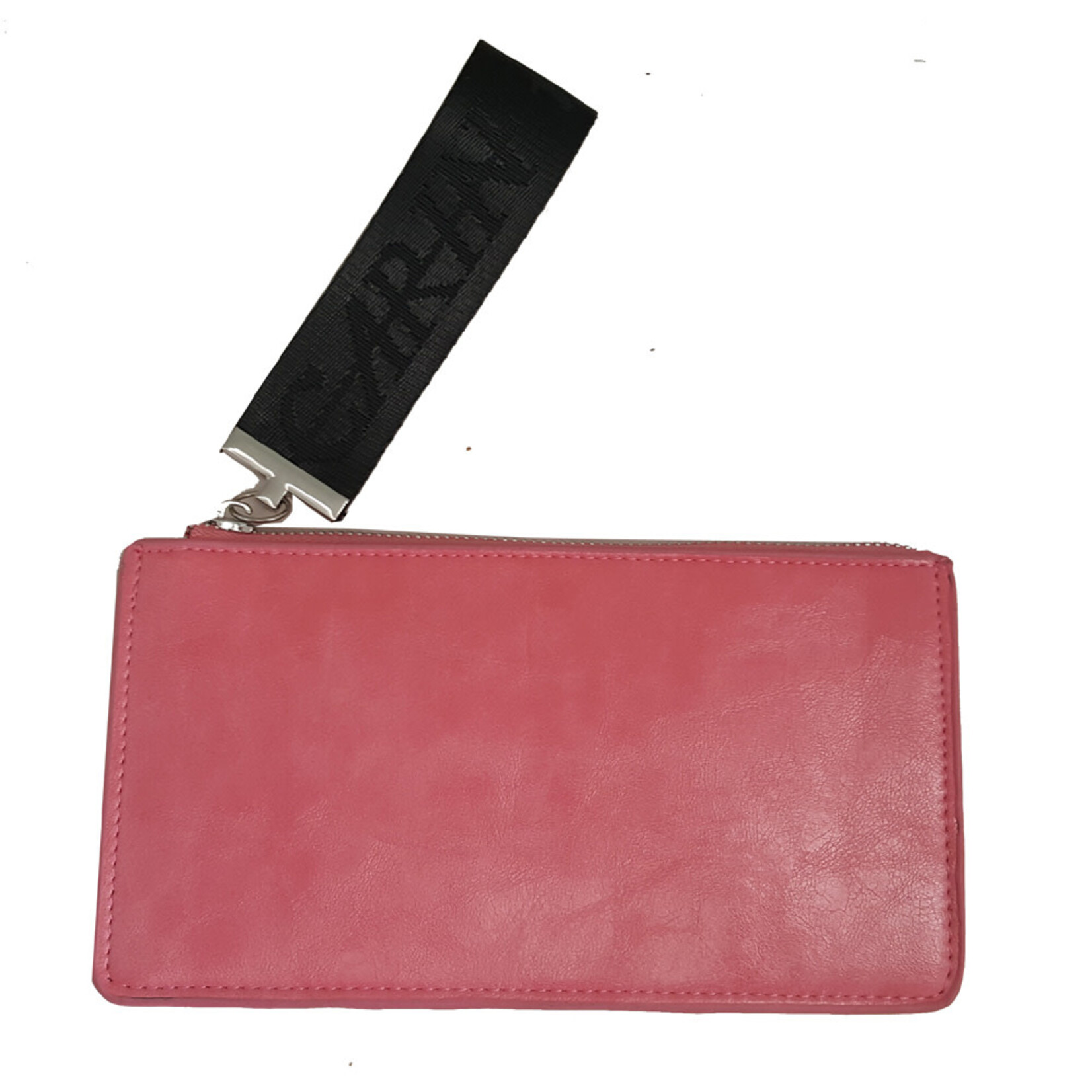 Alphada Zippered Wallet with Wristlet - Pink