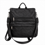 Alphada Backpack/Crossbody/Handbag - Black