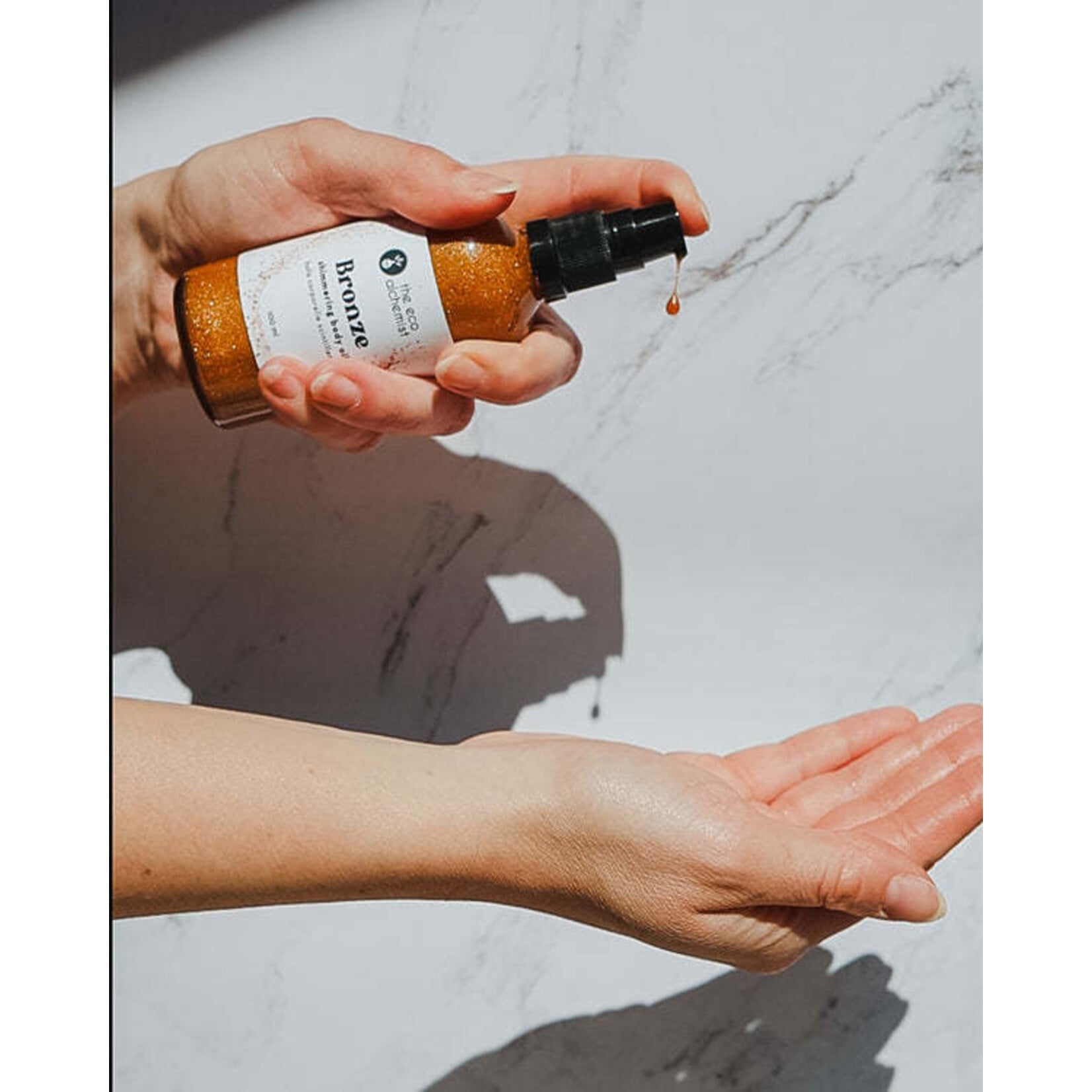 The Eco Alchemist Bronze Shimmering Body Oil