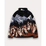 Kuwalla Tee Unisex Printer Sherpa Jacket - Wild Horses