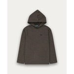 Kuwalla Tee Men's Striped Hooded Pullover