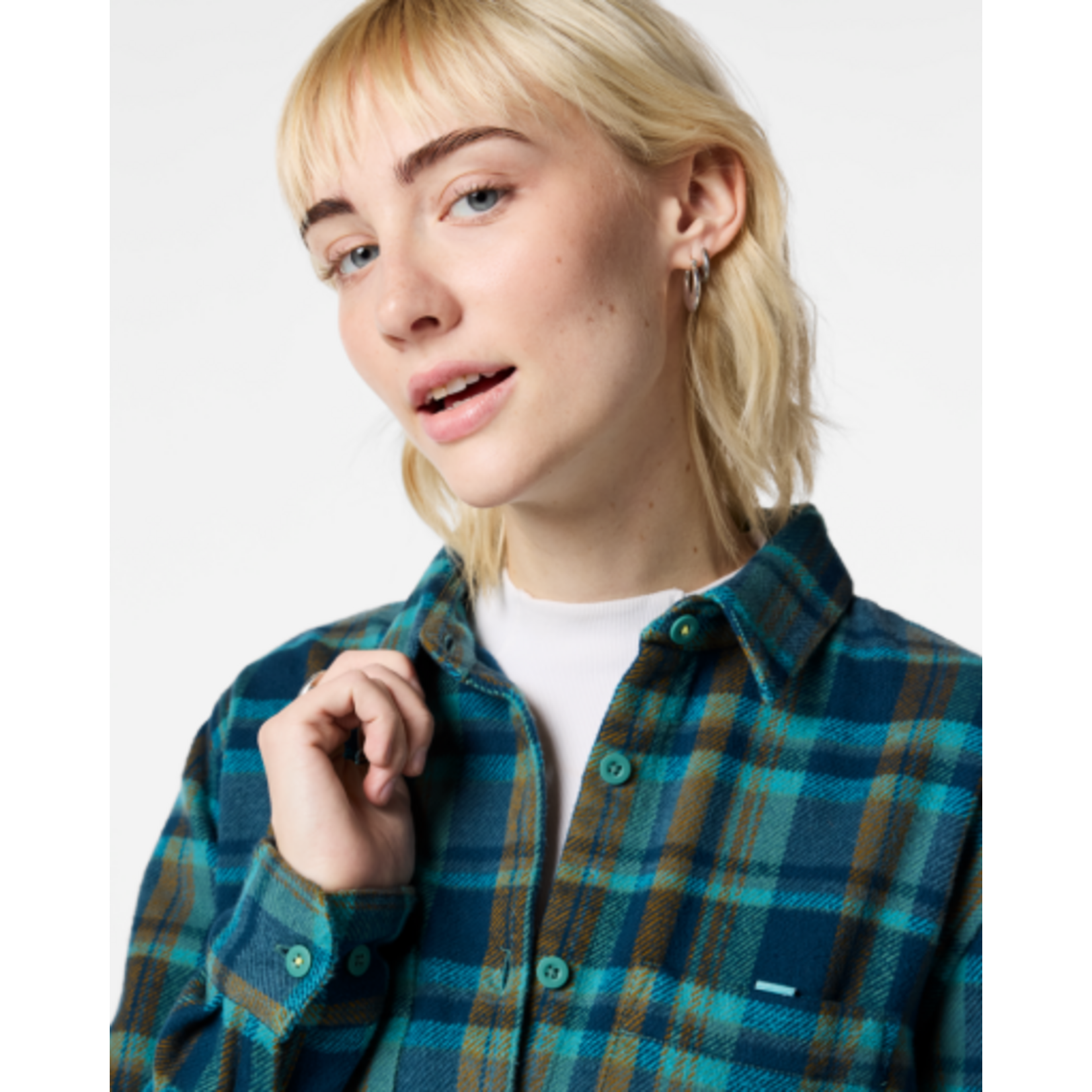 Cotopaxi Women's Mero Organic Flannel Shirt