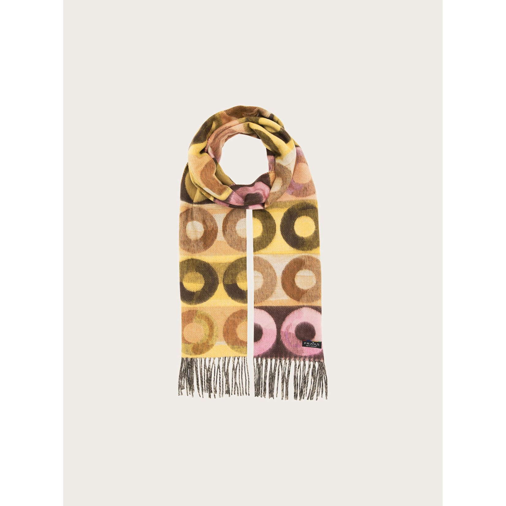 V.Fraas MFG.Inc Geometric Print Cashmink ScarfGeometric Print Cashmink Scarf