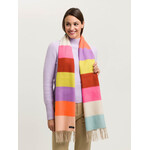 V.Fraas MFG.Inc Striped Printed Cashmink Scarf - Multicolour