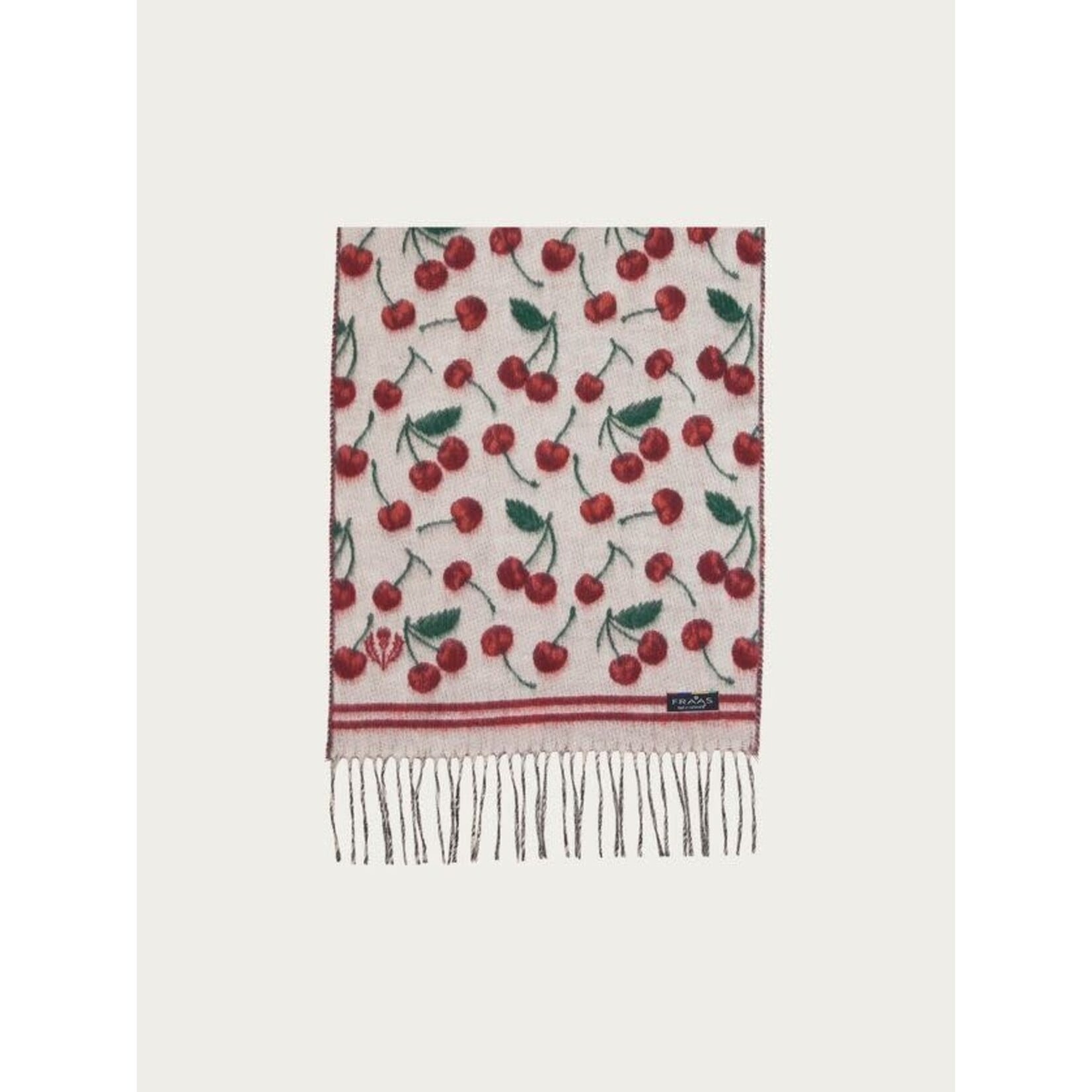 V.Fraas MFG.Inc Cherry Print Cashmink Scarf