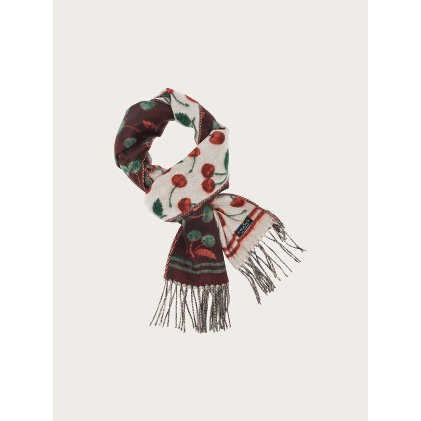 V.Fraas MFG.Inc Cherry Print Cashmink Scarf