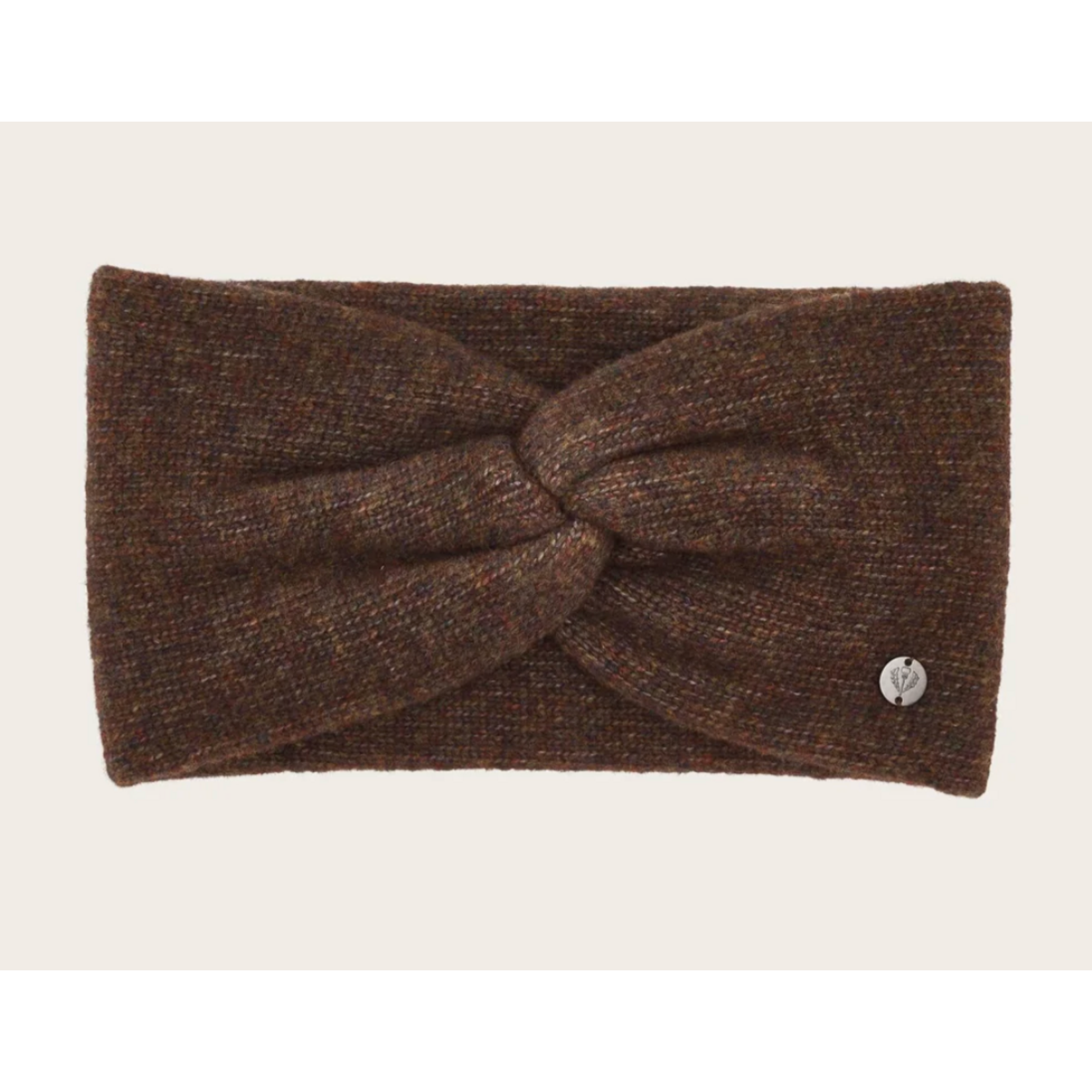 V.Fraas MFG.Inc Pastel Melange Knit Headband - Brown