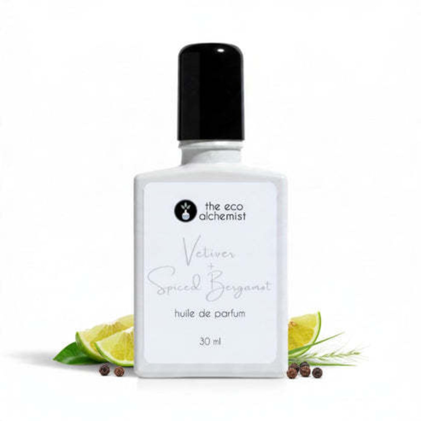 The Eco Alchemist Vetiver + Spiced Bergamot Perfume Oil 30 mL