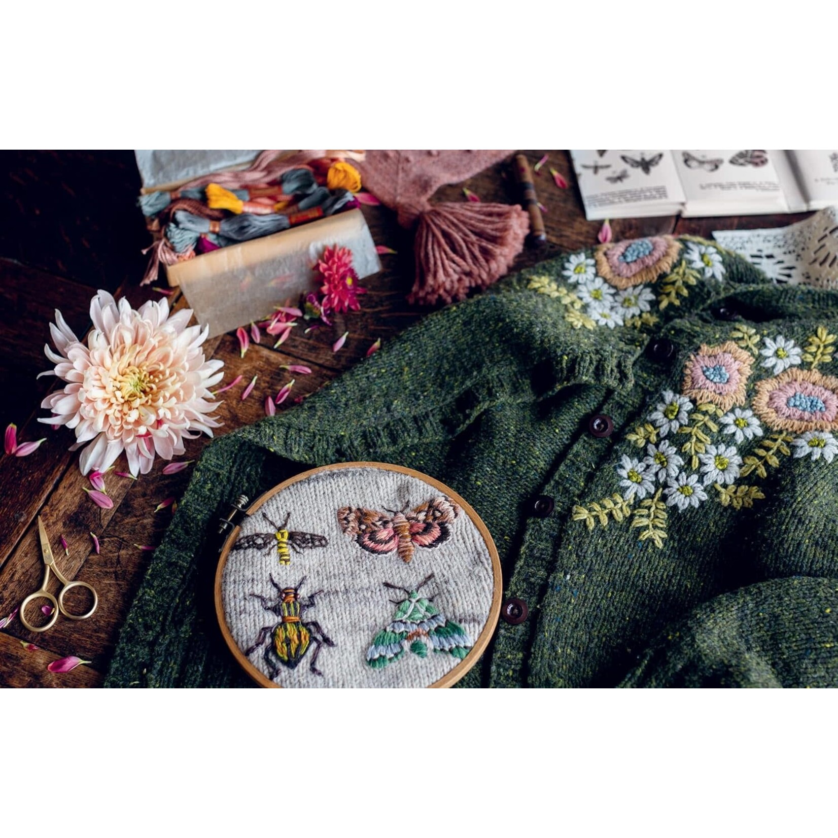 Embroidery on Knits by Judit Gummlich