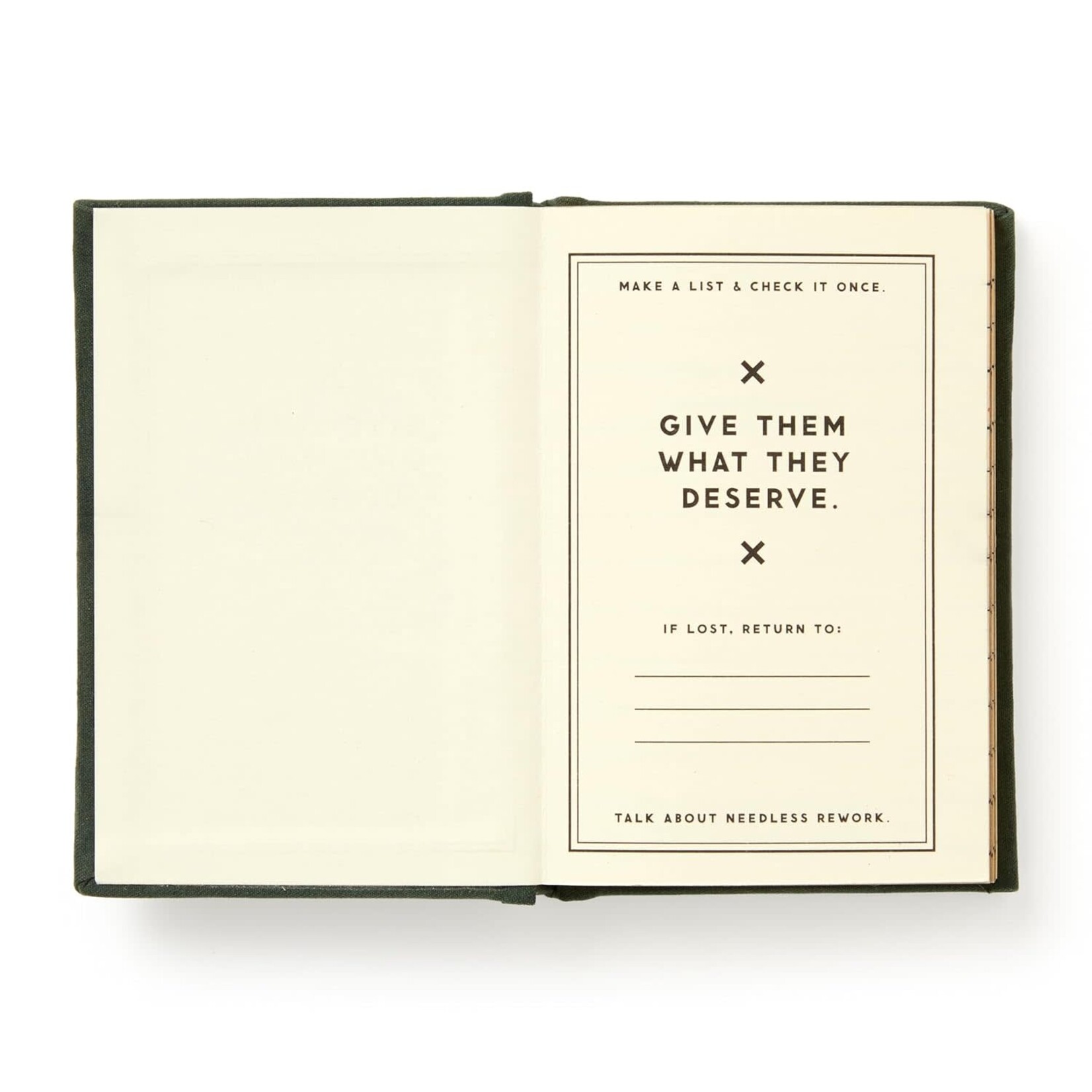 Naughty And/Or Nice Tiny Diary
