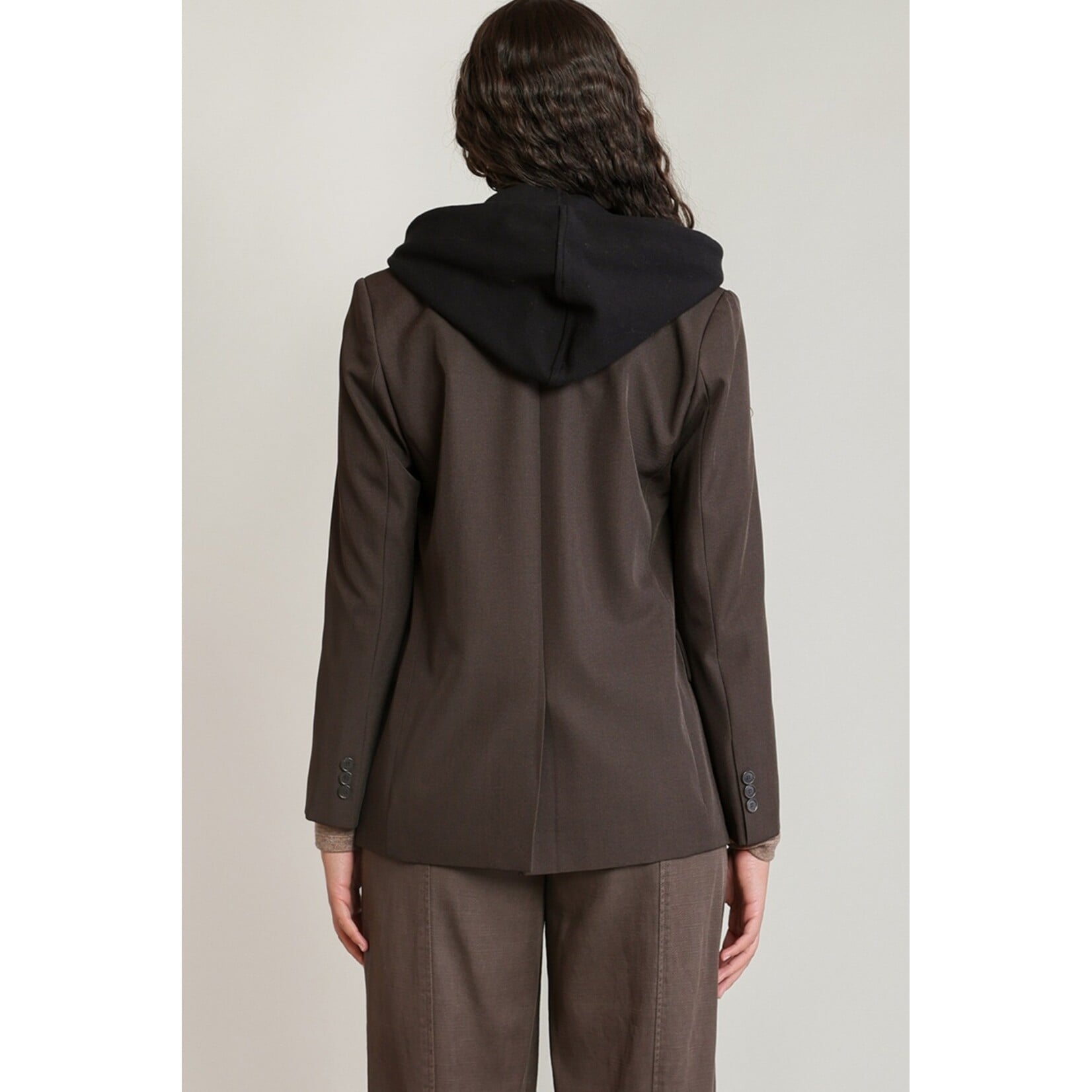 Dex Clothing 2829511 D - Detachable Hooded Blazer