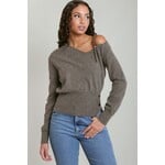 Dex Clothing Off-Shoulder Sweater