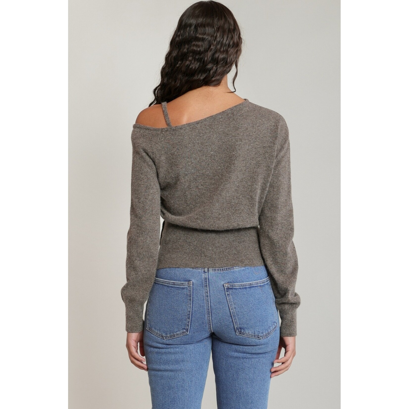 Dex Clothing Off-Shoulder Sweater