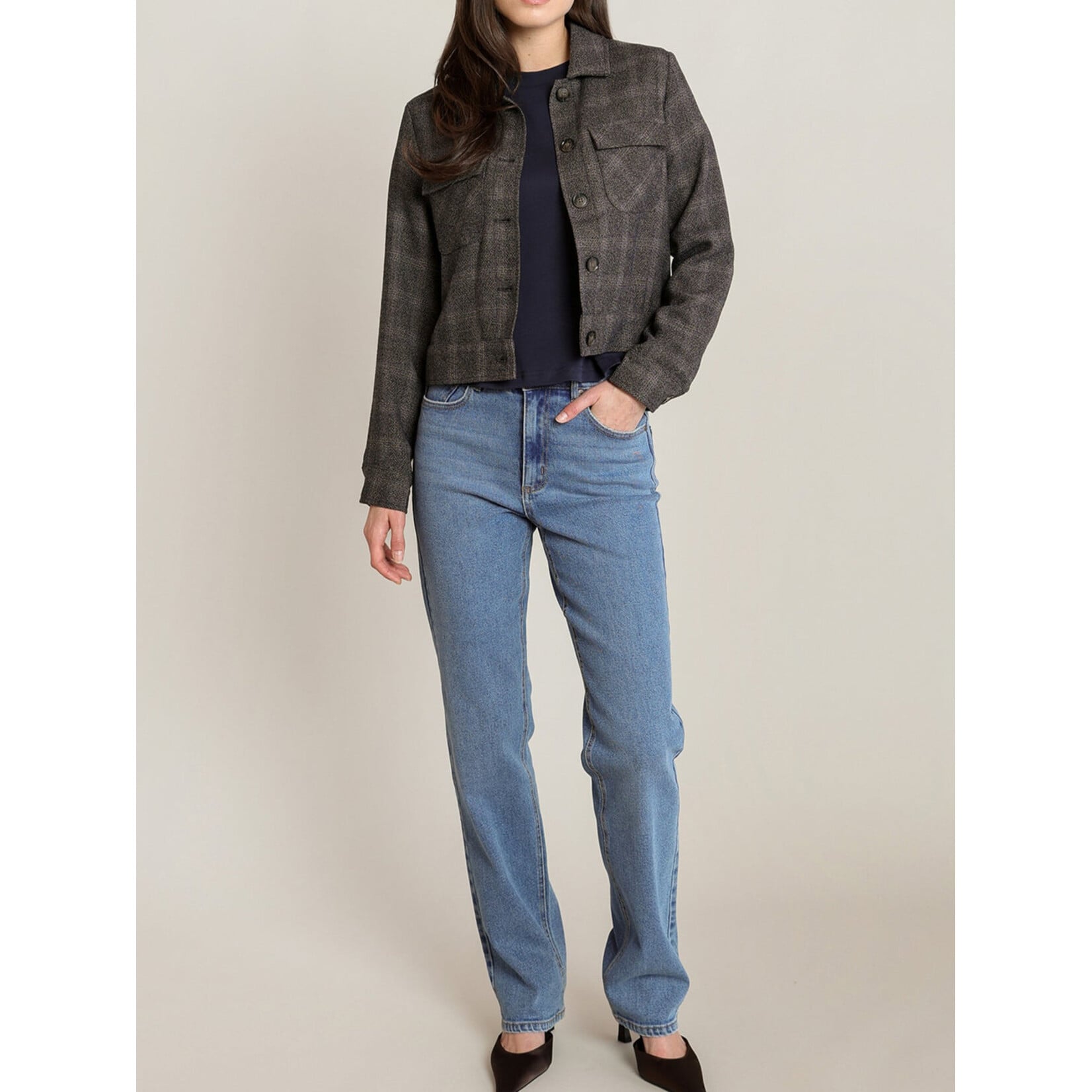 Black Tape 2829515 T - Plaid Jacket