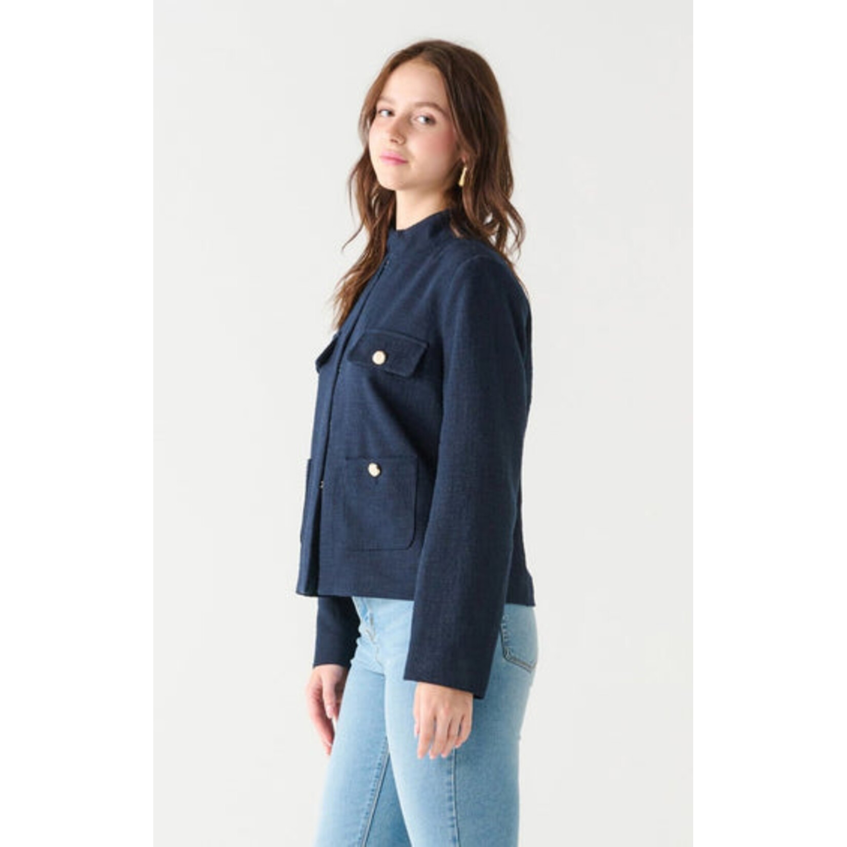 Black Tape 2329509 - Textured Navy Jacket