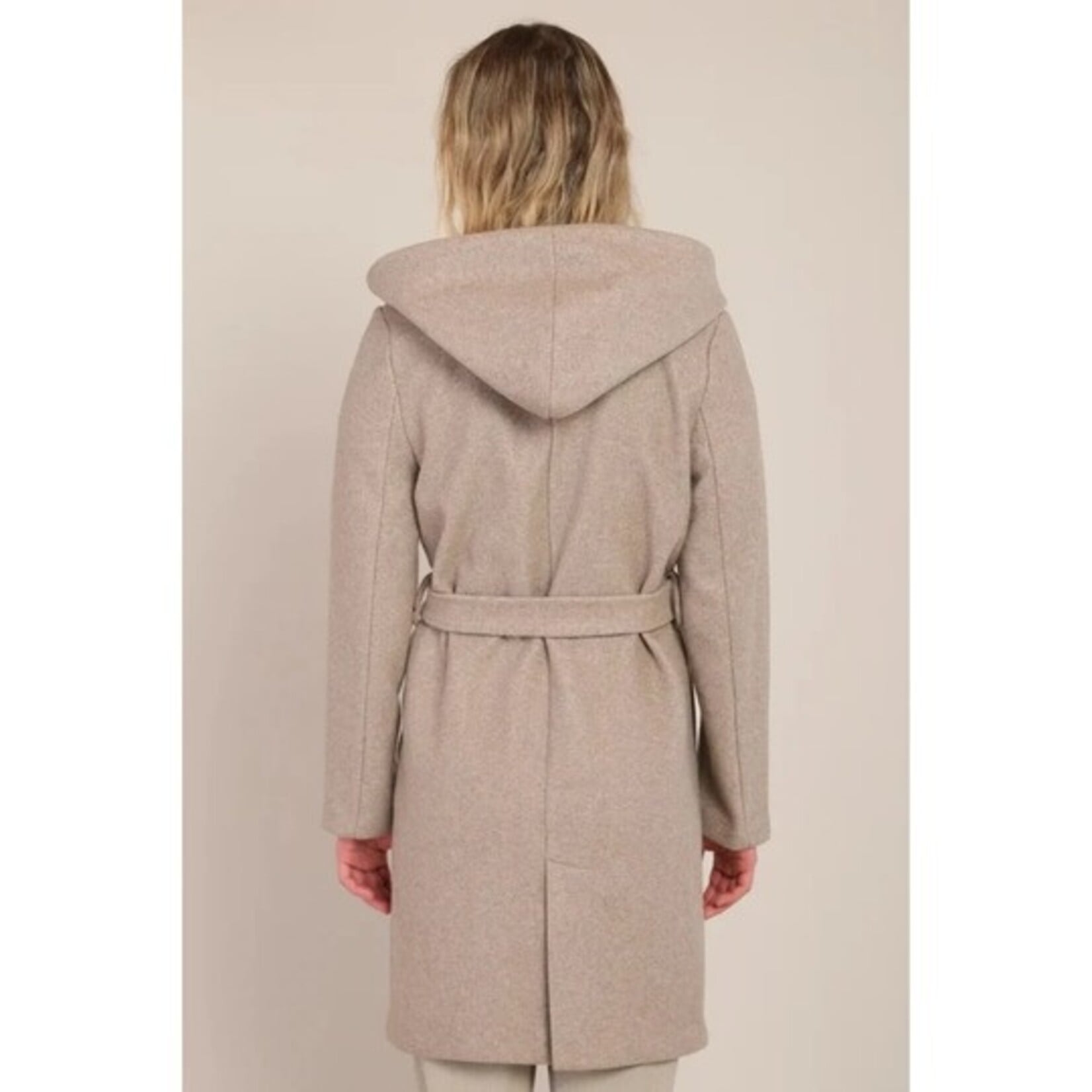 Room 34 2829011 DG - Belted Hooded Coat