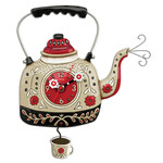 Allen Designs Kettle's On Wall Clock