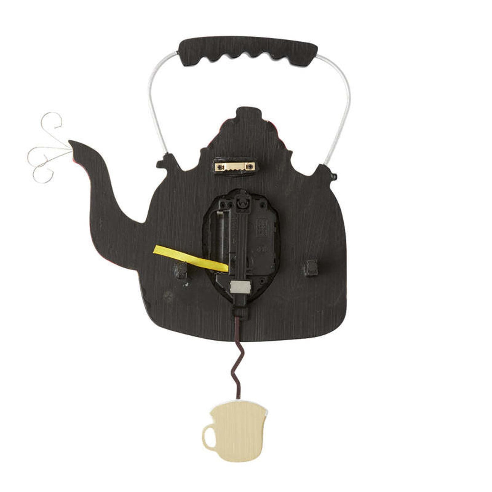 Allen Designs Kettle's On Wall Clock