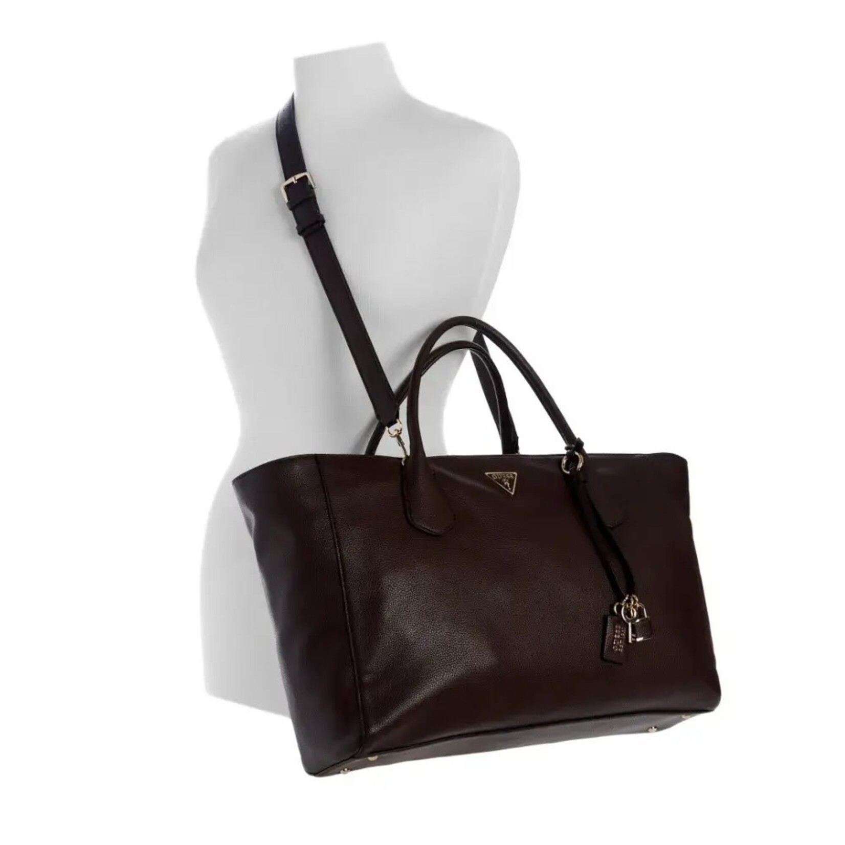 Guess Marissa Tech Tote - Brown