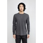 National Standards Mesh Thermal Long Sleeve Henley Shirt