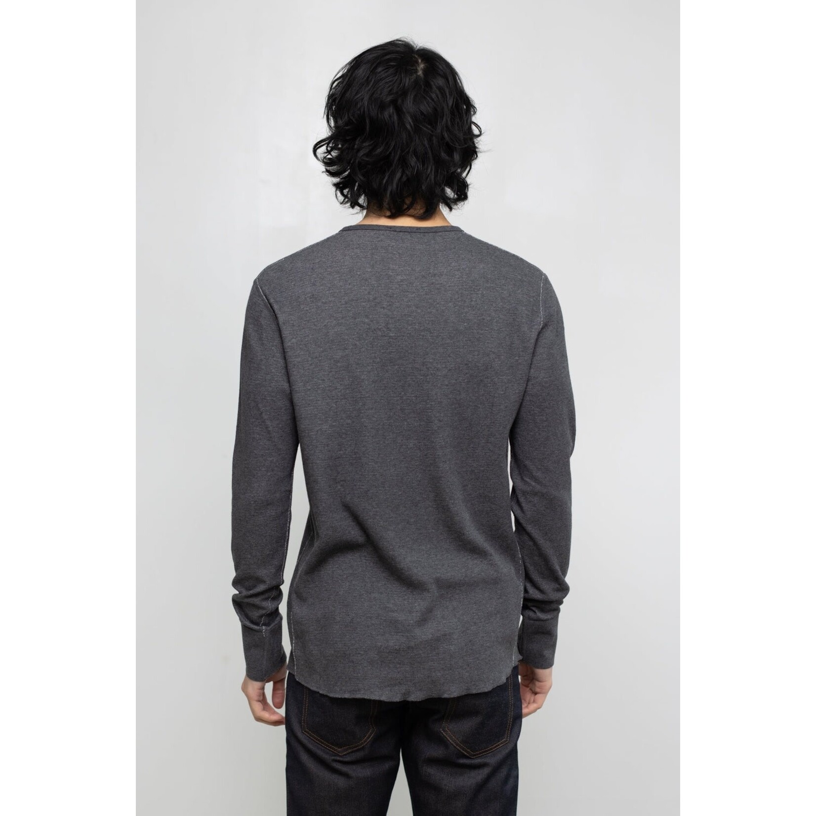 National Standards NS2154 - Mesh Thermal Long Sleeve Henley Shirt