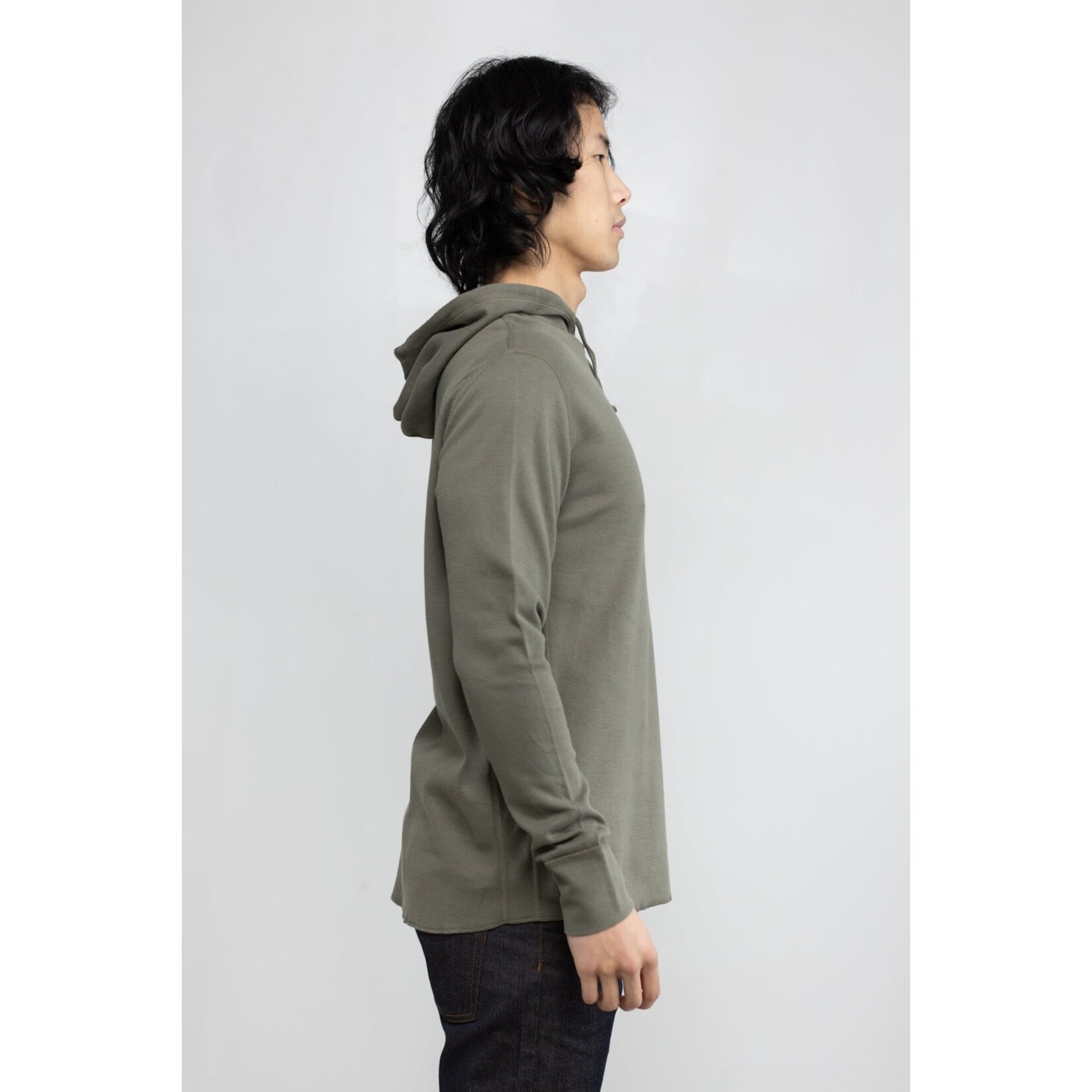 National Standards NS2154 - Mesh Thermal Long Sleeve Henley Shirt