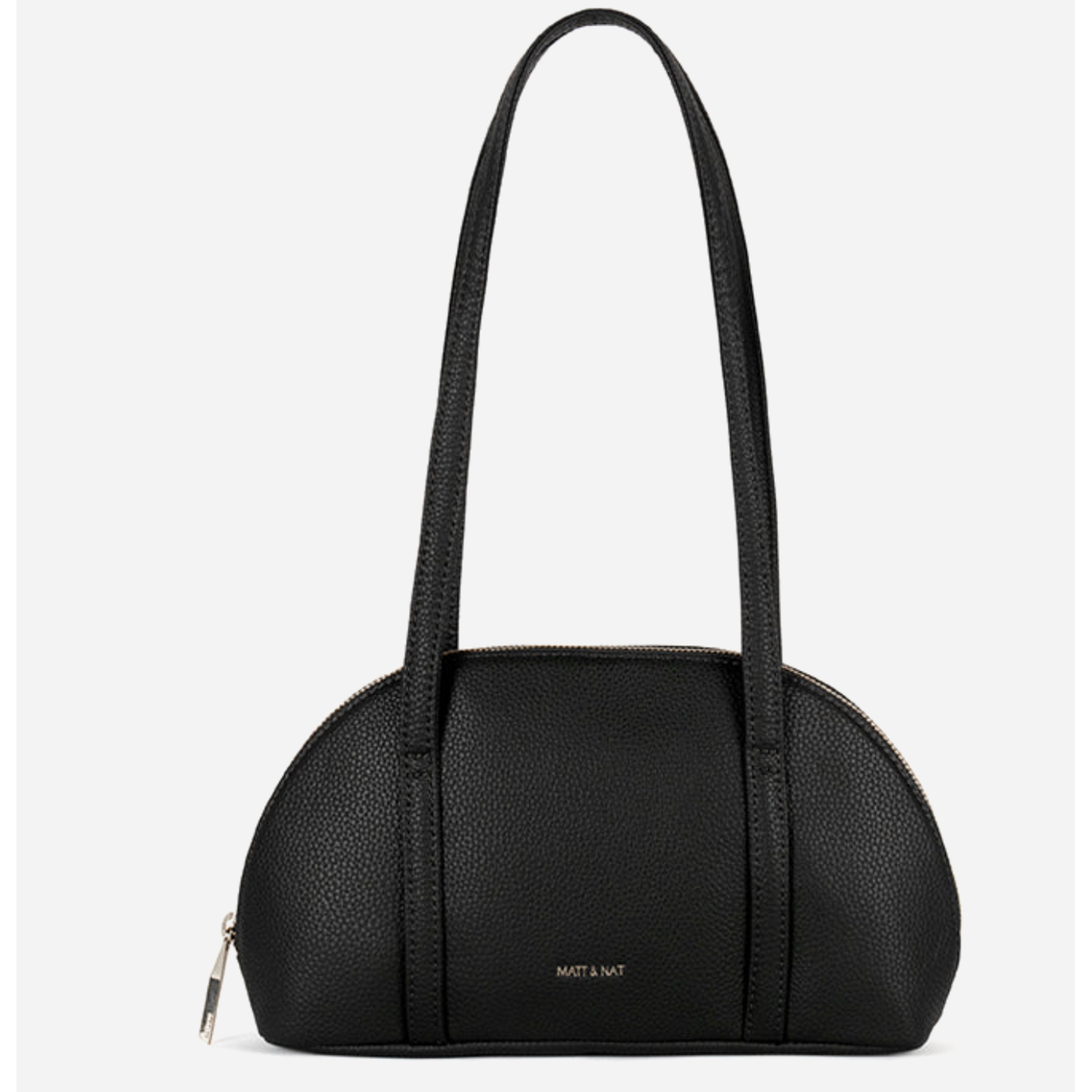 Matt & Nat Rea Satchel Handbag - Grain Collection - Black