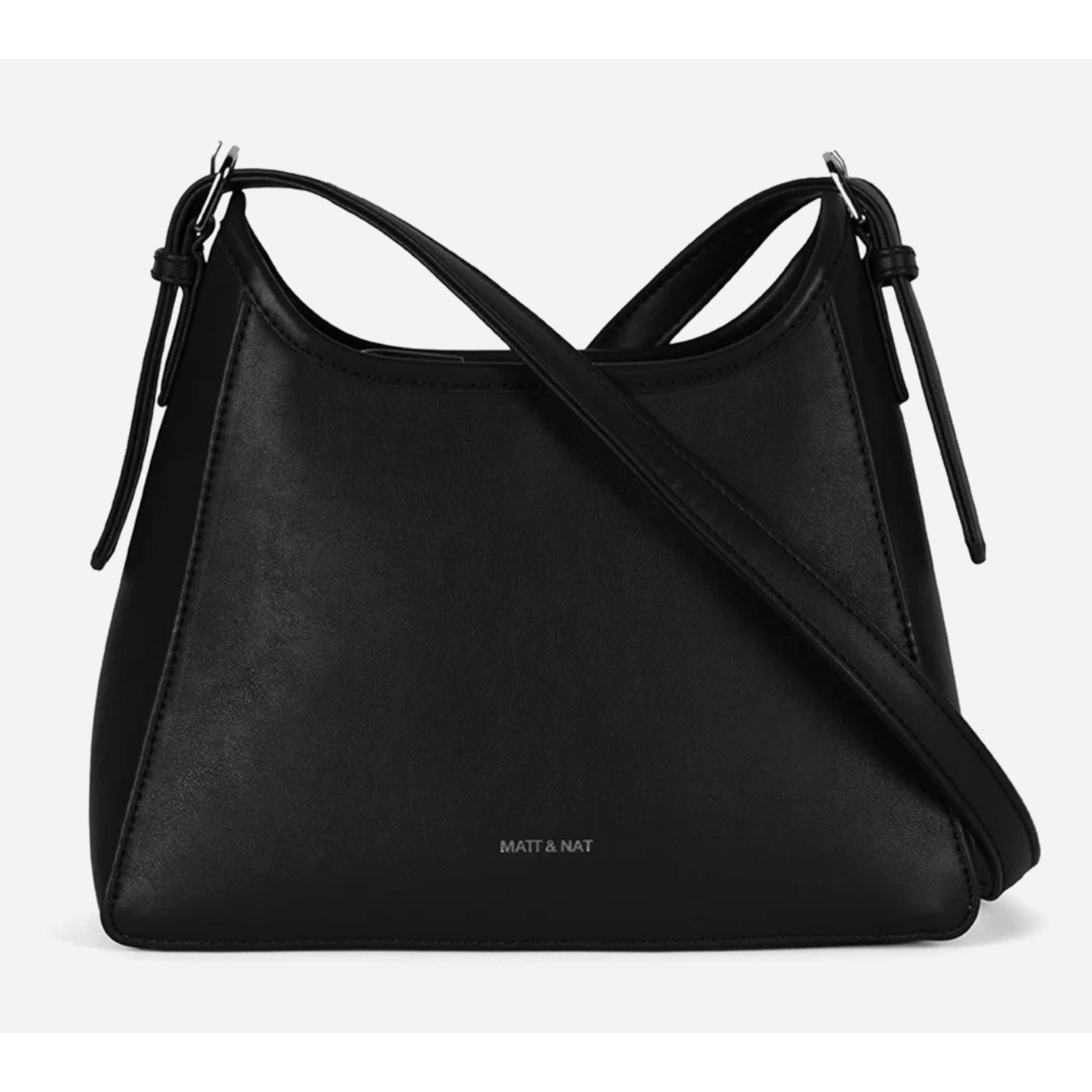 Matt & Nat Terra Structured Crossbody Bag - Forum Collection - Black