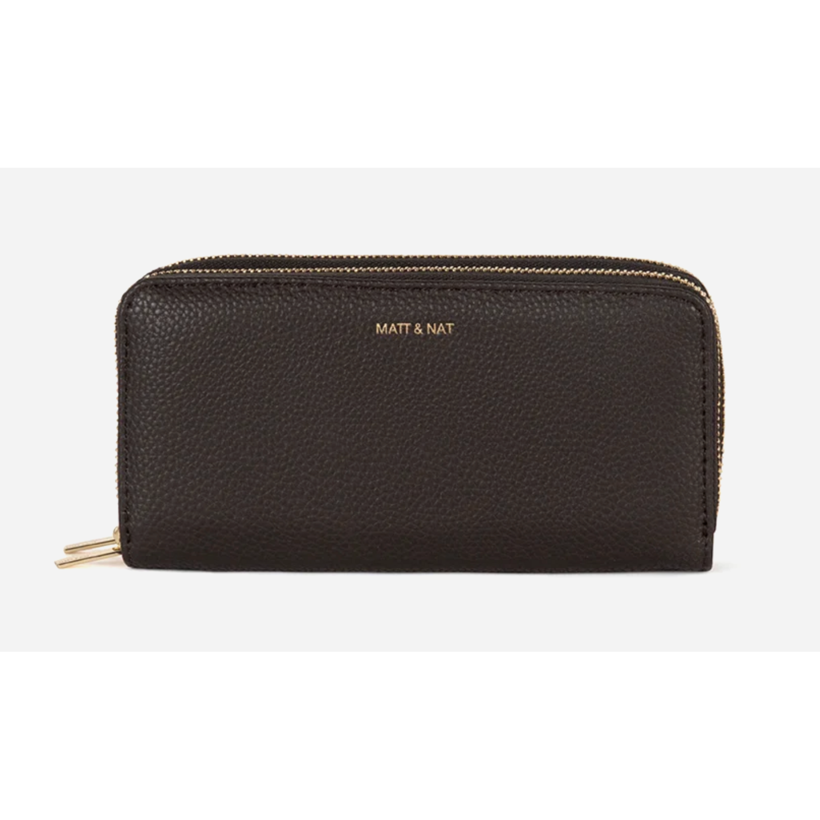 Matt & Nat Sublime 2-Compartment Wallet - Grain Collection - Fudge