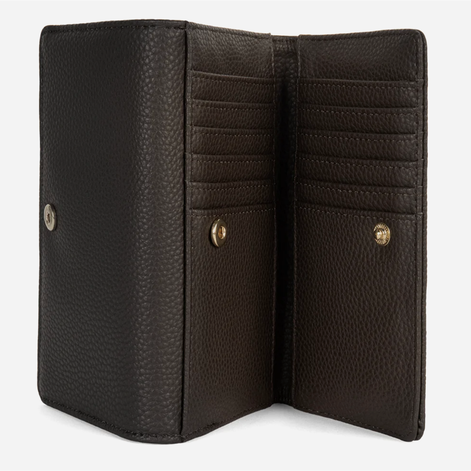 Matt & Nat Mairi 2-Way Folding Wallet - Grain Collection - Fudge