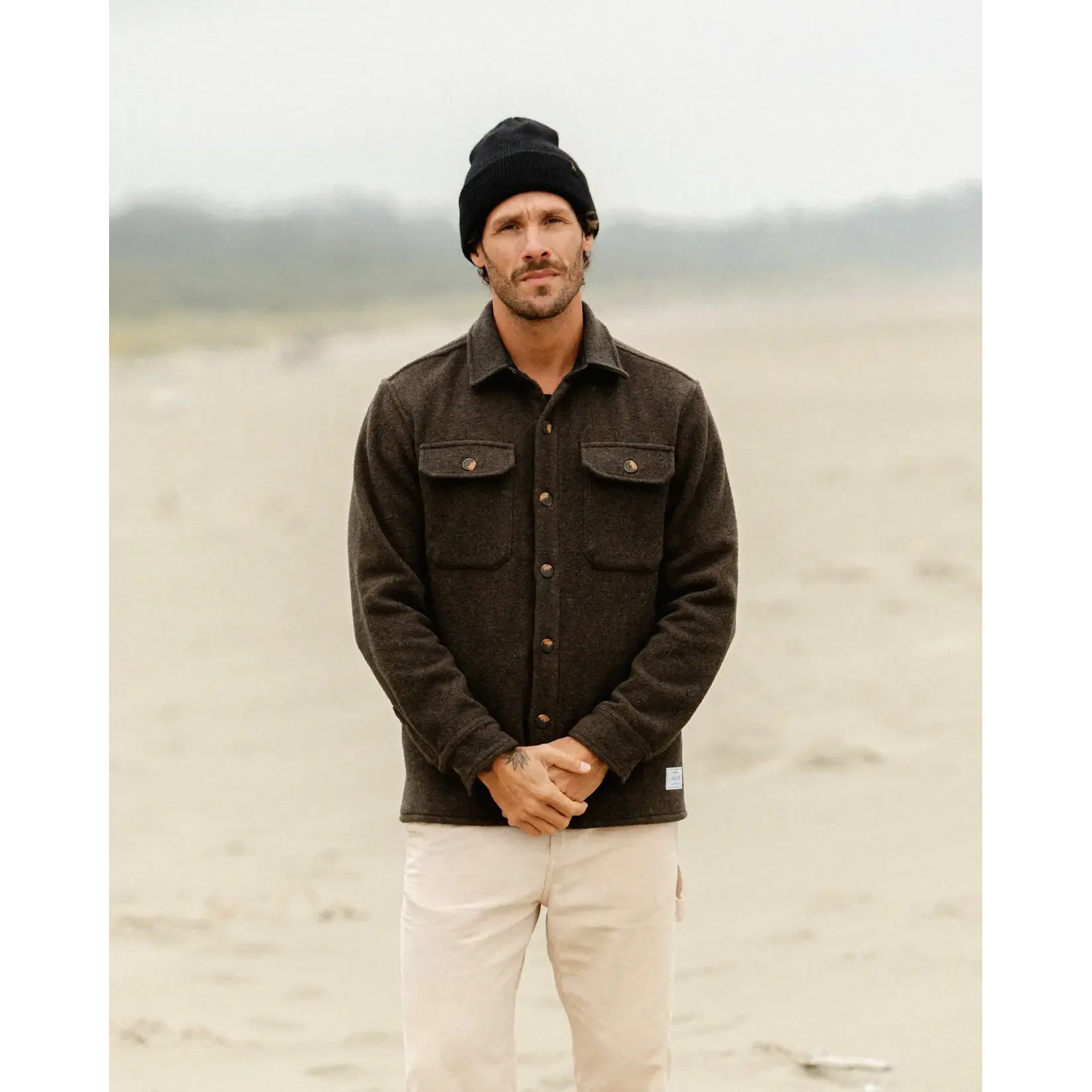 ANIÁN Men's The Field Coat - Wharf